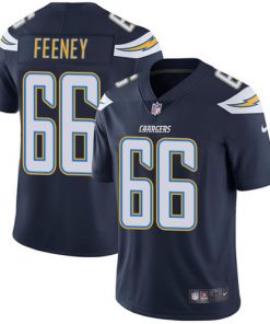 Men's Los Angeles Chargers #66 Dan Feeney Navy Blue Vapor Untouchable Limited Stitched NFL Jersey