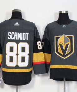 Men's Adidas Vegas Golden Knights #88 Nate Schmidt Grey Stitched NHL Jersey