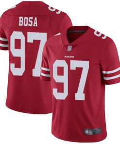Men's San Francisco 49ers #97 Nick Bosa Red Vapor Untouchable Limited Stitched NFL Jersey