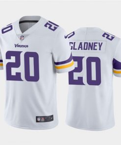Men's Minnesota Vikings #20 Jeff Gladney 2020 White Vapor Untouchable Limited Stitched NFL Jersey