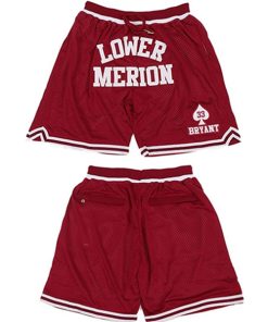 Men's Los Angeles Lakers Red Shorts (Run Small)