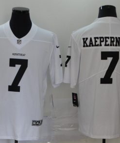 Men's San Francisco 49ers #7 Colin Kaepernick White Vapor Untouchable Limited Stitched NFL Jersey