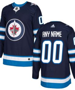 Men's Winnipeg Jets Custom Name Number Size NHL Stitched Jersey