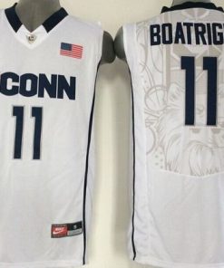 Huskies #11 Ryan Boatright White Basketball Stitched NCAA Jersey