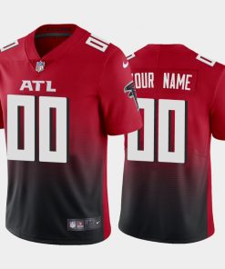 Men's Atlanta Falcons Active Player Custom 2020 Red Vapor Untouchable Limited Stitched NFL Jersey