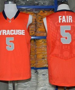 Orange #5 C.J. Fair Orange Basketball Stitched NCAA Jersey