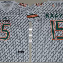 Hurricanes #15 Brad Kaaya White Stitched NCAA Jerseys
