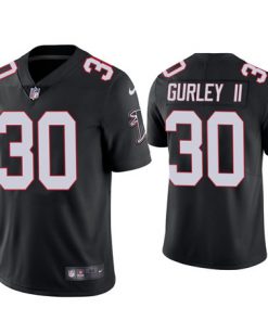Men's Atlanta Falcons #30 Todd Gurley Nike Black Vapor Untouchable Limited Stitched NFL Jersey