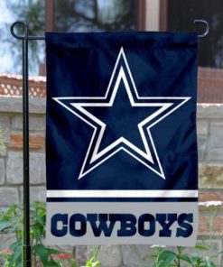 Dallas Cowboys Double-Sided Garden Flag 001 (Pls Check Description For Details)