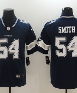 Men's Nike Dallas Cowboys #54 Jaylon Smith Navy Blue Vapor Untouchable Limited Stitched NFL Jersey