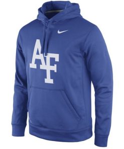 Air Force Falcons Nike Practice Performance Hoodie Royal