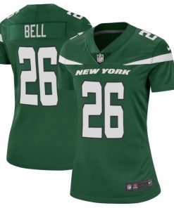 Women's New York Jets #26 Le'Veon Bell Green Vapor Untouchable Limited Stitched NFL Jersey
