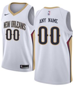 Men's New Orleans Pelicans Customized Stitched NBA Jersey