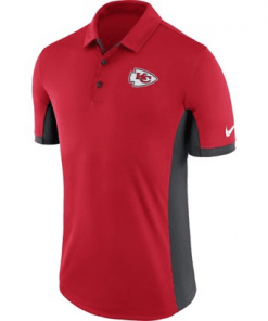 Men's Kansas City Chiefs Red Evergreen Polo