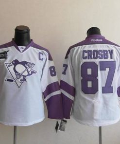 Penguins #87 Sidney Crosby Women's Thanksgiving Edition Stitched NHL Jersey