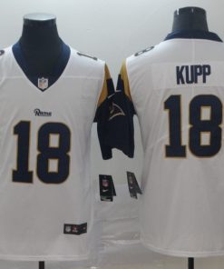 Men's Los Angeles Rams #18 Cooper Kupp White 2019 Vapor Untouchable Limited Stitched NFL Jersey