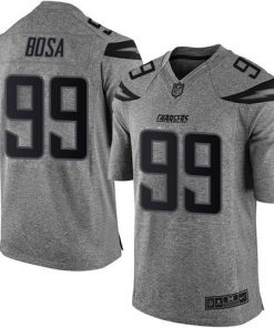 Nike Chargers #99 Joey Bosa Gray Men's Stitched NFL Limited Gridiron Gray Jersey