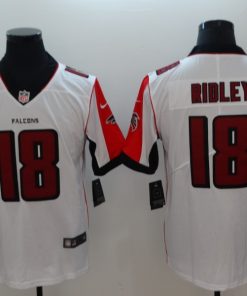 Men's Atlanta Falcons #18 Calvin Ridley White Vapor Untouchable Limited Stitched NFL Jersey