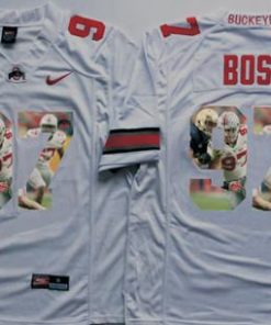 Buckeyes #97 Joey Bosa White Player Fashion Stitched NCAA Jersey