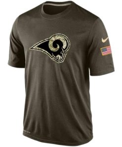 Men's Los Angeles Rams Salute To Service Nike Dri-FIT T-Shirt