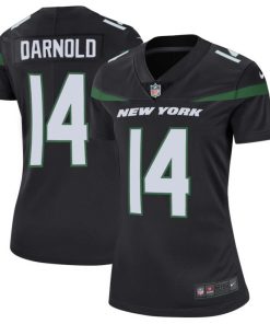 Women's New York Jets #14 Sam Darnold Black Vapor Untouchable Limited Stitched NFL Jersey