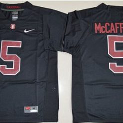 Cardinal #5 Christian McCaffrey Black Stitched NCAA Jersey