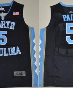 North Carolina #5 Marcus Paige Black Basketball Stitched NCAA Jersey