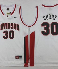 Wildcats #30 Stephen Curry White Basketball Stitched NCAA Jersey
