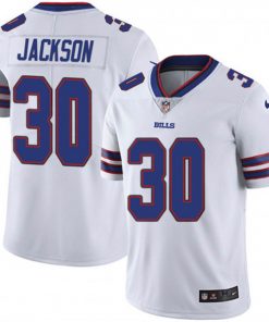 Men's Buffalo Bills #30 Dane Jackson White Vapor Untouchable Limited Stitched Jersey