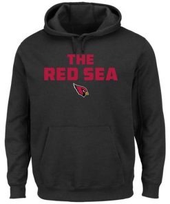 Arizona Cardinals Majestic Hot Phrase Pullover Hoodie Black