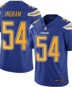 Nike Chargers #54 Melvin Ingram Electric Blue Men's Stitched NFL Limited Rush Jersey