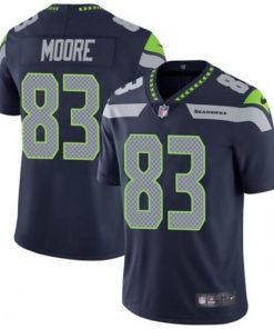 Men's Seattle Seahawks #83 David Moore Navy Vapor Untouchable Limited Stitched NFL Jersey