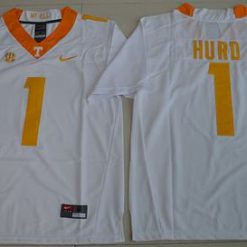 Vols #1 Jalen Hurd White Limited Stitched NCAA Jersey