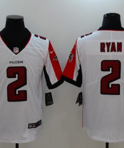 Men's Atlanta Falcons #2 Matt Ryan White Vapor Untouchable Player Limited Jersey