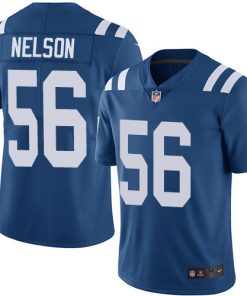 Men's Colts #56 Quenton Nelson Royal Blue Vapor Untouchable Limited Stitched NFL Jersey