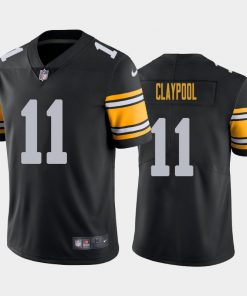 Men's Pittsburgh Steelers #11 Chase Claypool Black Vapor Untouchable Limited Stitched NFL Jersey