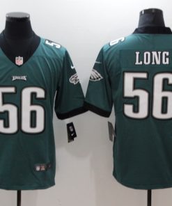 Men's Philadelphia Eagles #56 Chris Long Green Vapor Untouchable Limited Stitched NFL Jersey