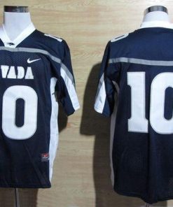 Wolf Pack #10 Colin Kaepernick Navy Blue WAC Patch Stitched NCAA Jersey