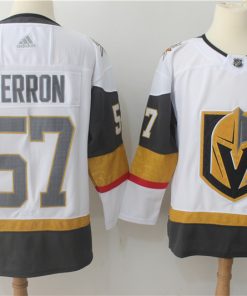 Men's Adidas Vegas Golden Knights #57 David Perron White Stitched NHL Jersey