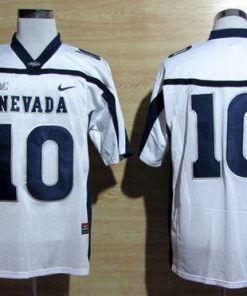 Wolf Pack #10 Colin Kaepernick White WAC Patch Stitched NCAA Jersey