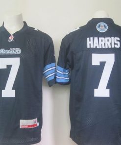 Argonauts #7 Trevor Harris Navy Blue Stitched CFL Jersey