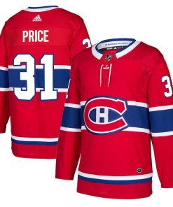 Men's Adidas Montreal Canadiens #31 Carey Price Red Stitched NHL Jersey