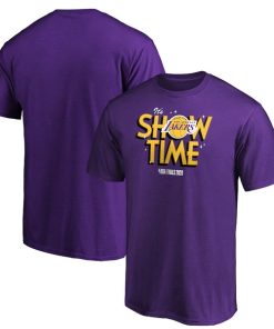Men's Los Angeles Lakers 2020 Purple Finals Bound Team Ambition Hometown NBA T-Shirt