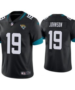 Men's Jacksonville Jaguars #19 Terry Godwin Black Vapor Untouchable Limited Stitched Jersey