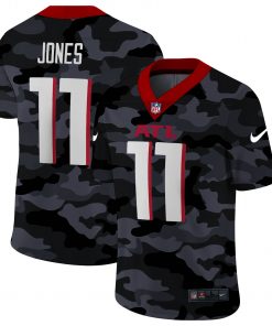 Men's Atlanta Falcons #11 Julio Jones 2020 Camo Limited Stitched NFL Jersey