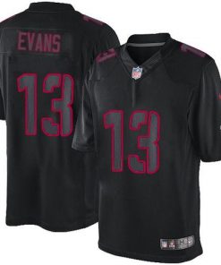 Nike Buccaneers #13 Mike Evans Black Men's Stitched NFL Impact Limited Jersey