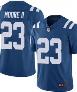 Men's Indianapolis Colts #23 Kenny Moore II Blue Vapor Untouchable Limited Stitched NFL Jersey