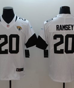 Men's NFL Jacksonville Jaguars #20 Jalen Ramsey White New 2018 Vapor Untouchable Limited Stitched Jersey