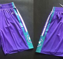 Charlotte Hornets Purple NBA Shorts