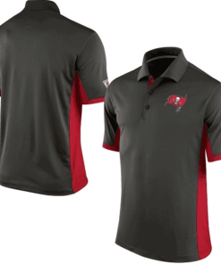 Men's Tampa Bay Buccaneers Nike Black Evergreen Polo